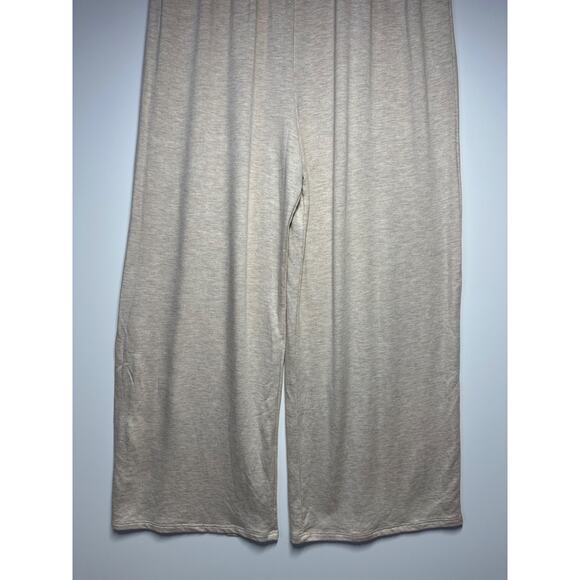 Antistar One-Piece Jumpsuit Wide Leg Spaghetti Straps Tan Beige Size L Comfy - Picture 2 of 11